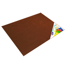 FOAMY DIAMANTADO 70X90 #27 CAFE C/10