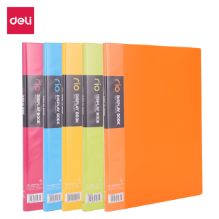 Deli 5031 Carpetas colores surtidos con 10 fundas plásticas A4 caja c/24 pzas