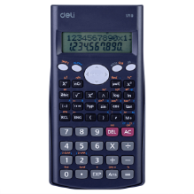 Deli 1710 Calculadora Científica azul oscuro pza