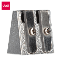 Deli 39762 Sacapuntas metálico doble caja c/12 pzas