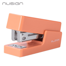 Deli NS083 Set mini engrapadora coral y grapas caja c/12 sets