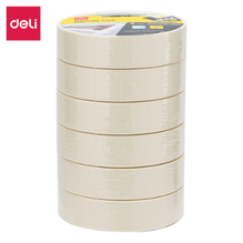 Deli A405 Masking tape 24mmx18mx145micras empaque c/6 pzas