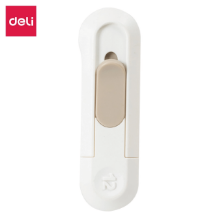 Deli NS065 Mini cutter blanco 9mm caja c/24 pzas