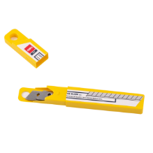 Deli 2012 Navaja para cutter 9mm caja c/36 paquetes de 10 pzas c/u