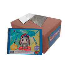 BLOCK PAPEL MARQUILLA MONKY 30 HOJAS PQT C/25 BLOCKS