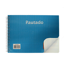 CUADERNO ITALIANO PAUTADO 50 HOJAS PAQ. C/50