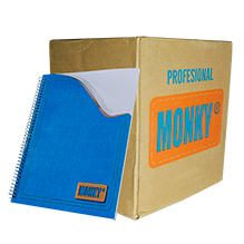 CUADERNO PROF. BLANCO 100 HJS PAQ. C/25